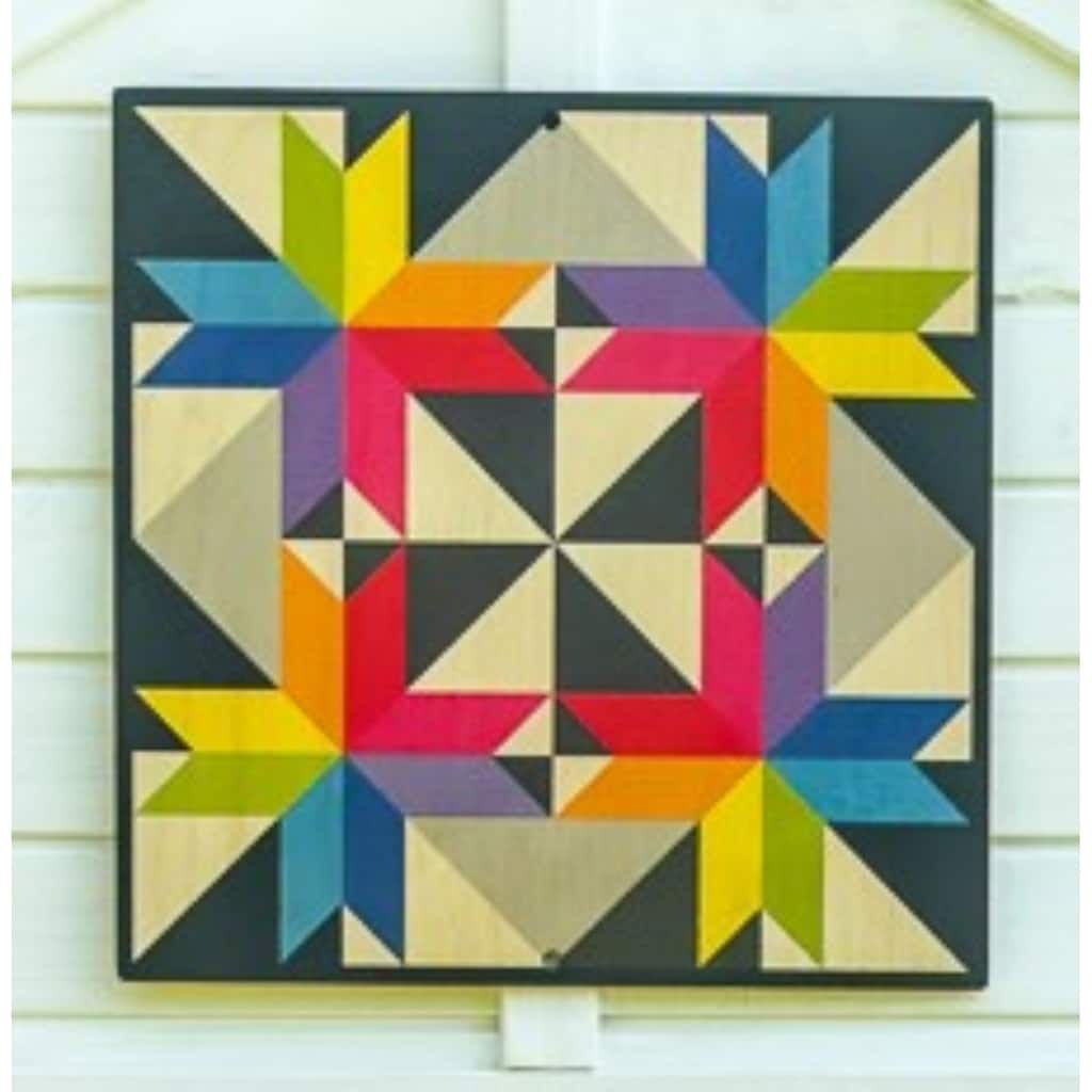 Zylina Greenhouse & Garden Art - Rainbow Colors Quilt