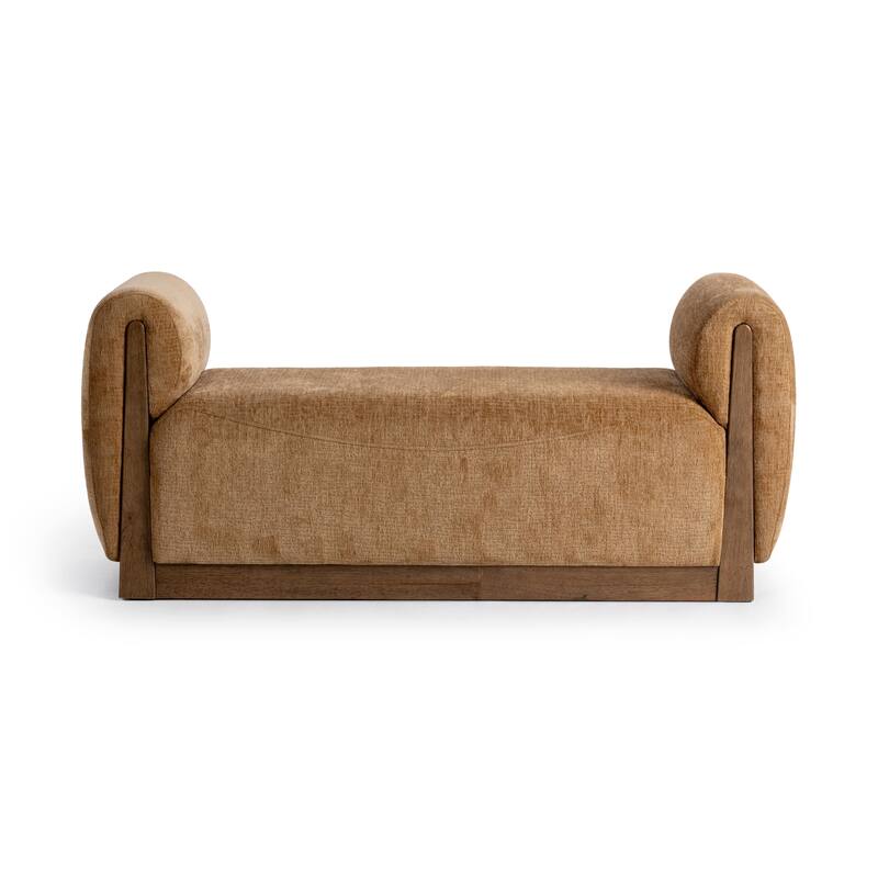 Classic Home Soraya Upholstered Accent Bench