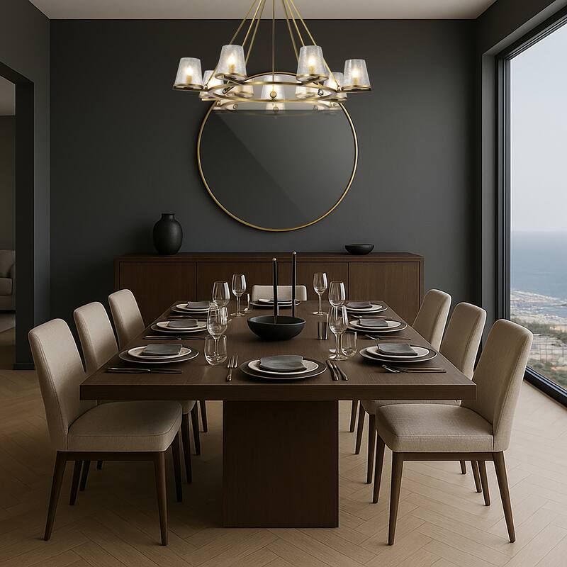 Nuvo Lighting 60/8259 Valentine 7 Light 40" Wide Ring Chandelier