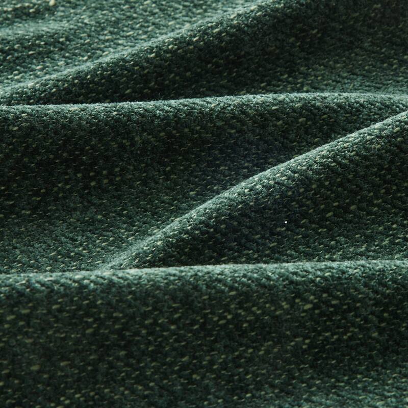 Minimalist Sectional Sofa Couch with Tufted Backrest, 2-Seater Sofa Couch Fabric Loveseat with Armrests