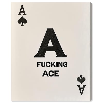 Ace Canvas by Art Remedy, Gallery Wrapped