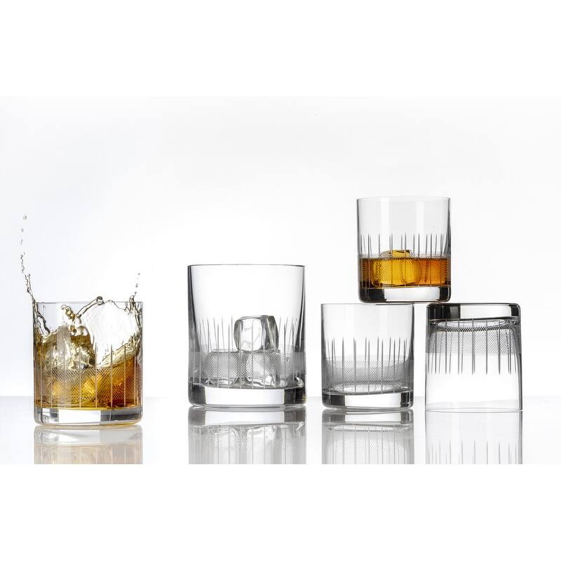 Red Vanilla Prestige Whiskey Set with Ice Bucket and 4 Glasses
