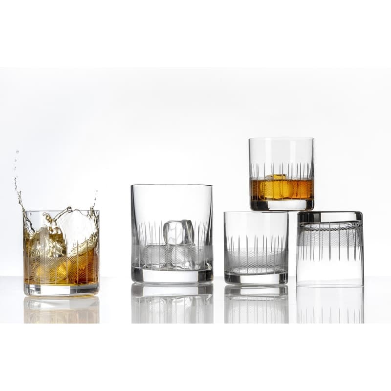 Red Vanilla Prestige Whiskey Set with Ice Bucket and 4 Glasses