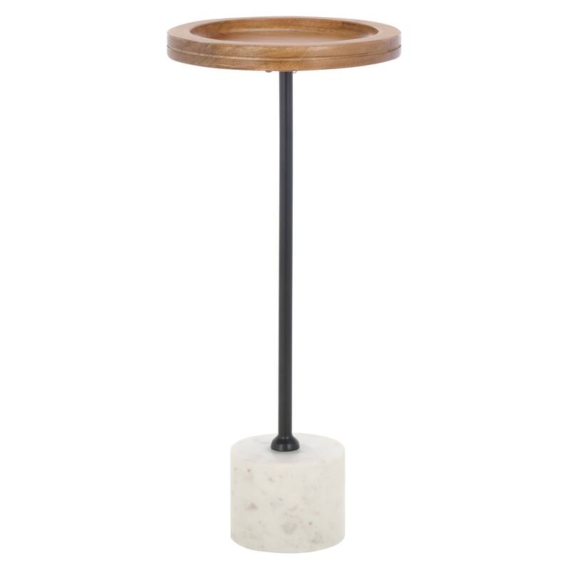 SAFAVIEH Home Elisabeth Round Side Table - 10"W x 10"D x 23"H