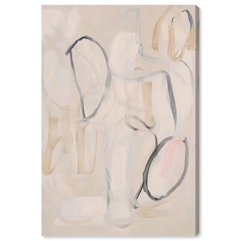 Faded Outlines II Canvas by Art Remedy, Gallery Wrapped - 10" x 15"