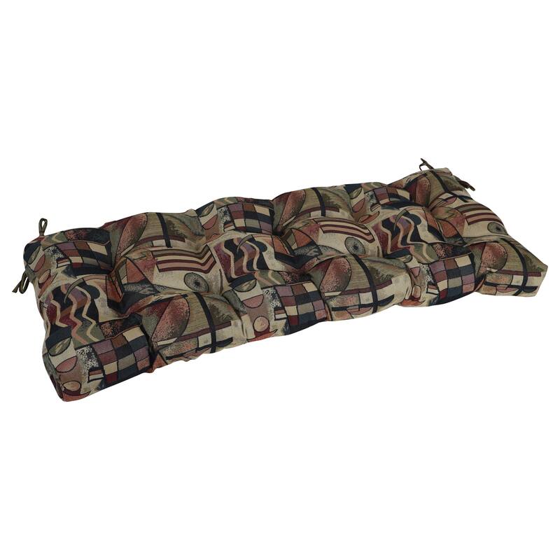 Tufted Tapestry Bench Cushion (Multiple Widths) - 51 x 19 - Picasso