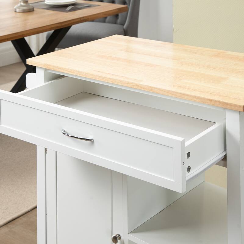 Kitchen Island Cart(no include stool)