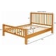 preview thumbnail 10 of 53, Hampton Wooden Platform Bed with Slatted Headboard and Footboard