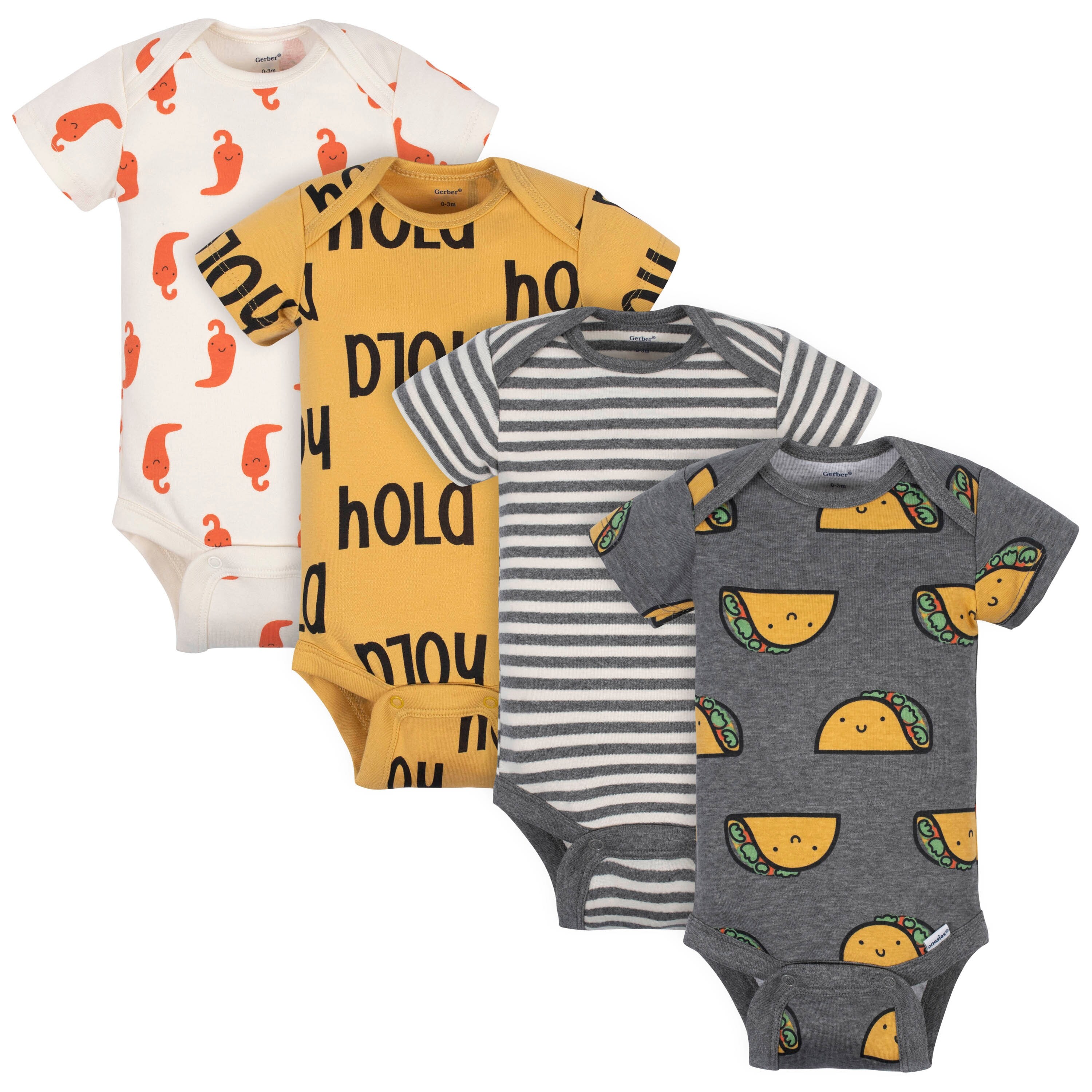 baby boy short sleeve onesies