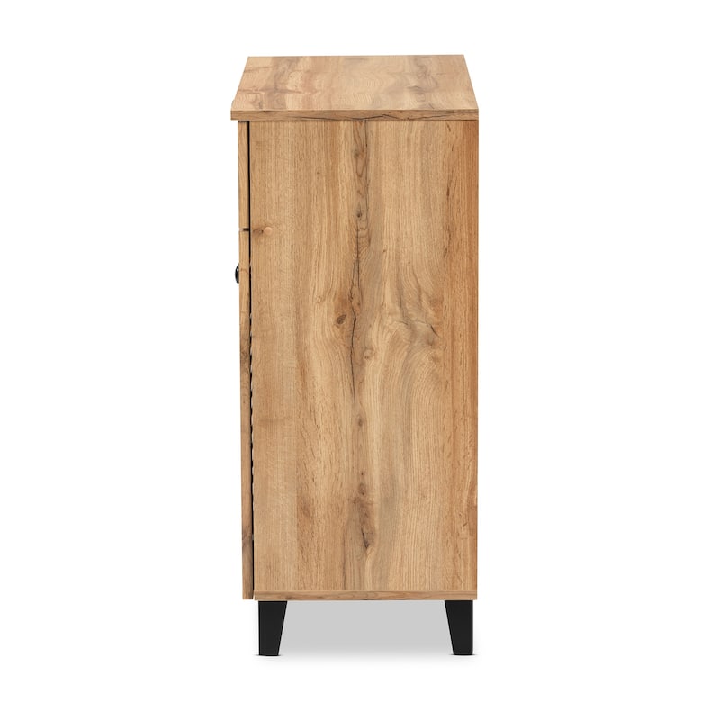 Coolidge Modern & Contemporary 1-Drawer Wood Shoe Storage Cabinet
