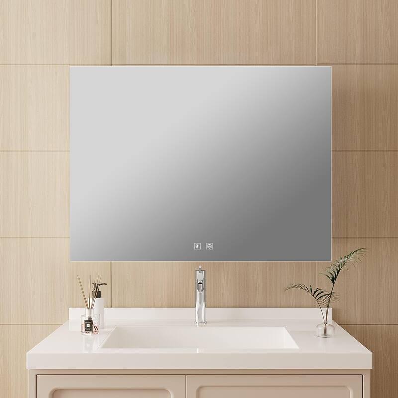 Vellum LED Bathroom Vanity Mirror - N/A