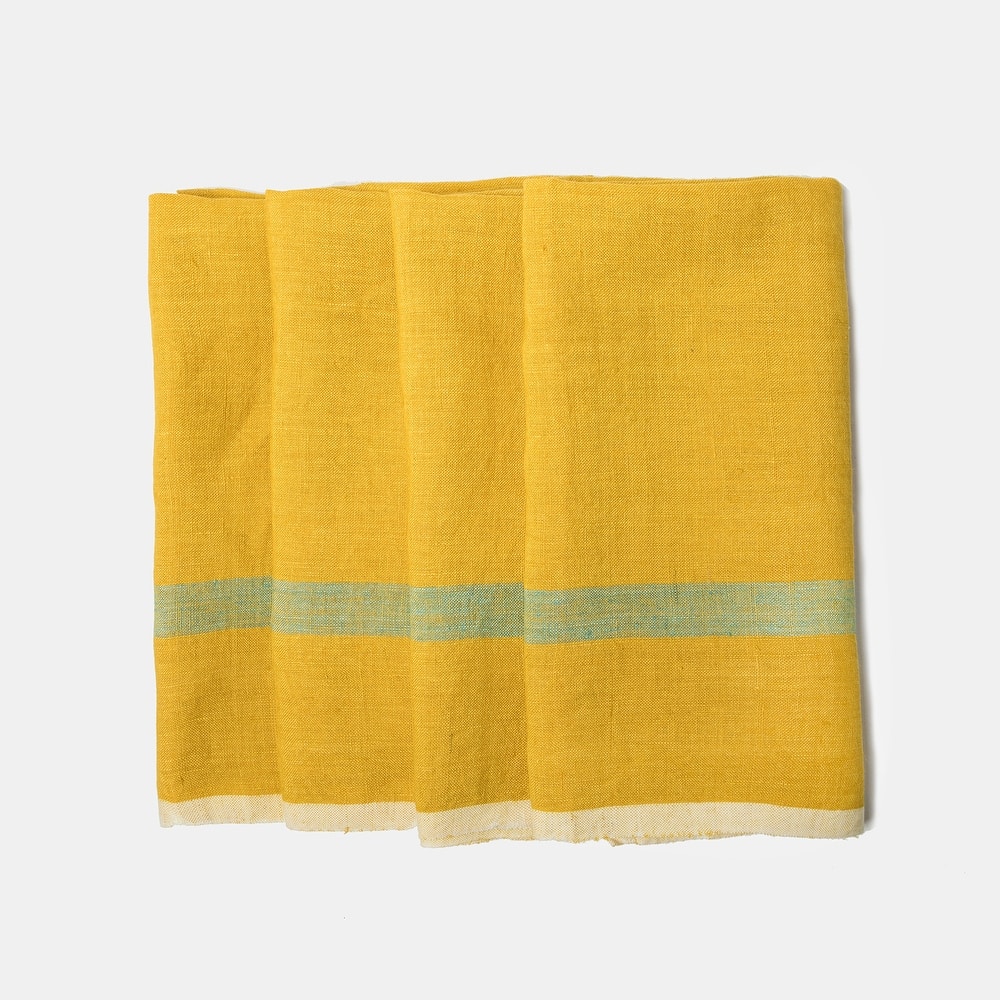 Caravan Laundered Linen Napkins - Set of 4