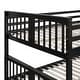 preview thumbnail 24 of 36, Full Over Full Bunk Bed with Ladder, Solid Wood Bunk Bed Frame with Safety Guardrail for Teens/Adults, Convertible into Two Beds
