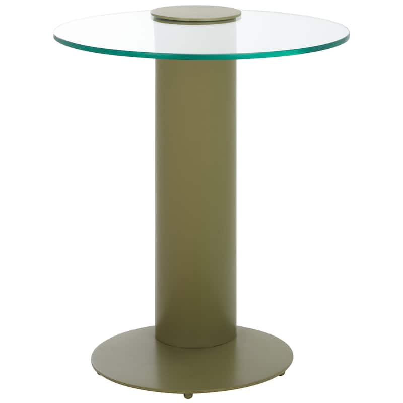 SAFAVIEH COUTURE Richardson Metal Accent Table - 20"W x 16"D x 21"H