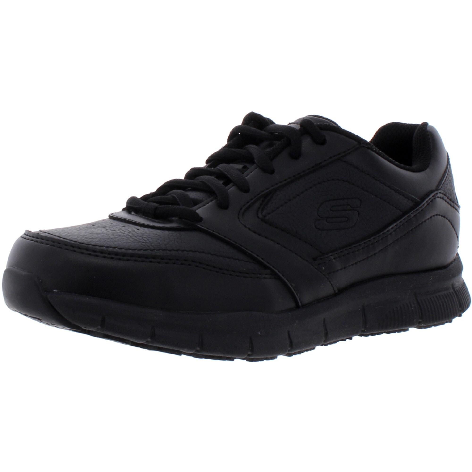 skechers faux leather shoes