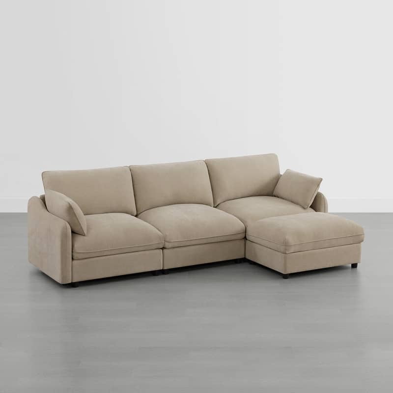 Spruce & Spring Oversized Cloud Modular Sectional Couches for Living Room