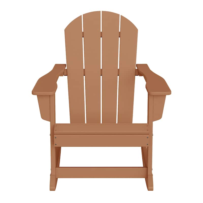 Polytrends Laguna Hdpe All Weather Outdoor Patio Rocking Chair