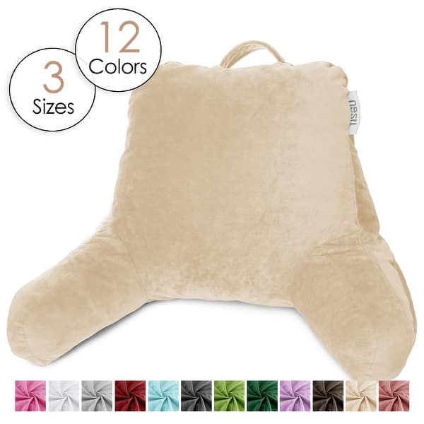 Reading Pillow Medium Bed Rest Pillow with Arms for Kids Teens /& Adults HOT USA