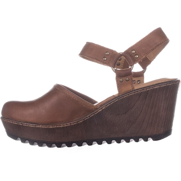 rina wedge clogs