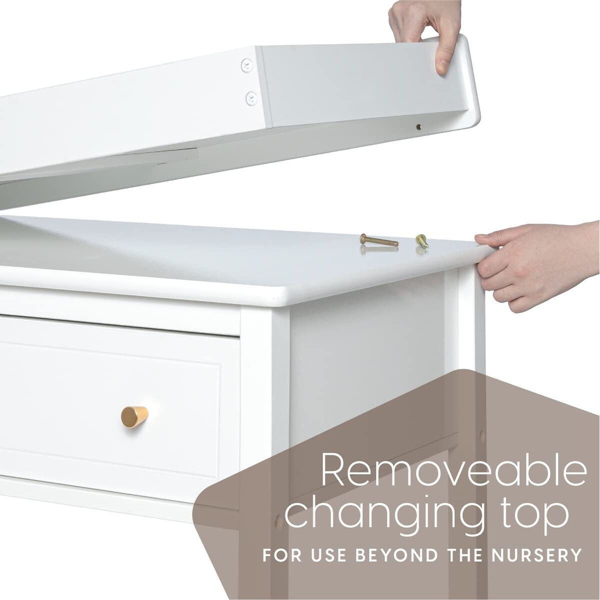 Baby changing top for chest of drawers clearance