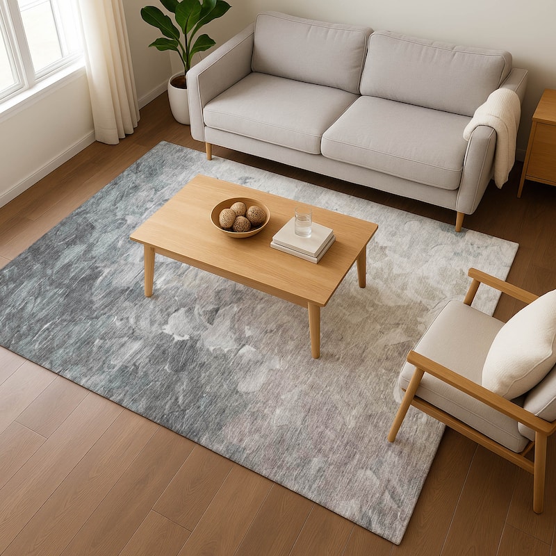 Premium Washable Super Soft Modern Current Mayfield Rug