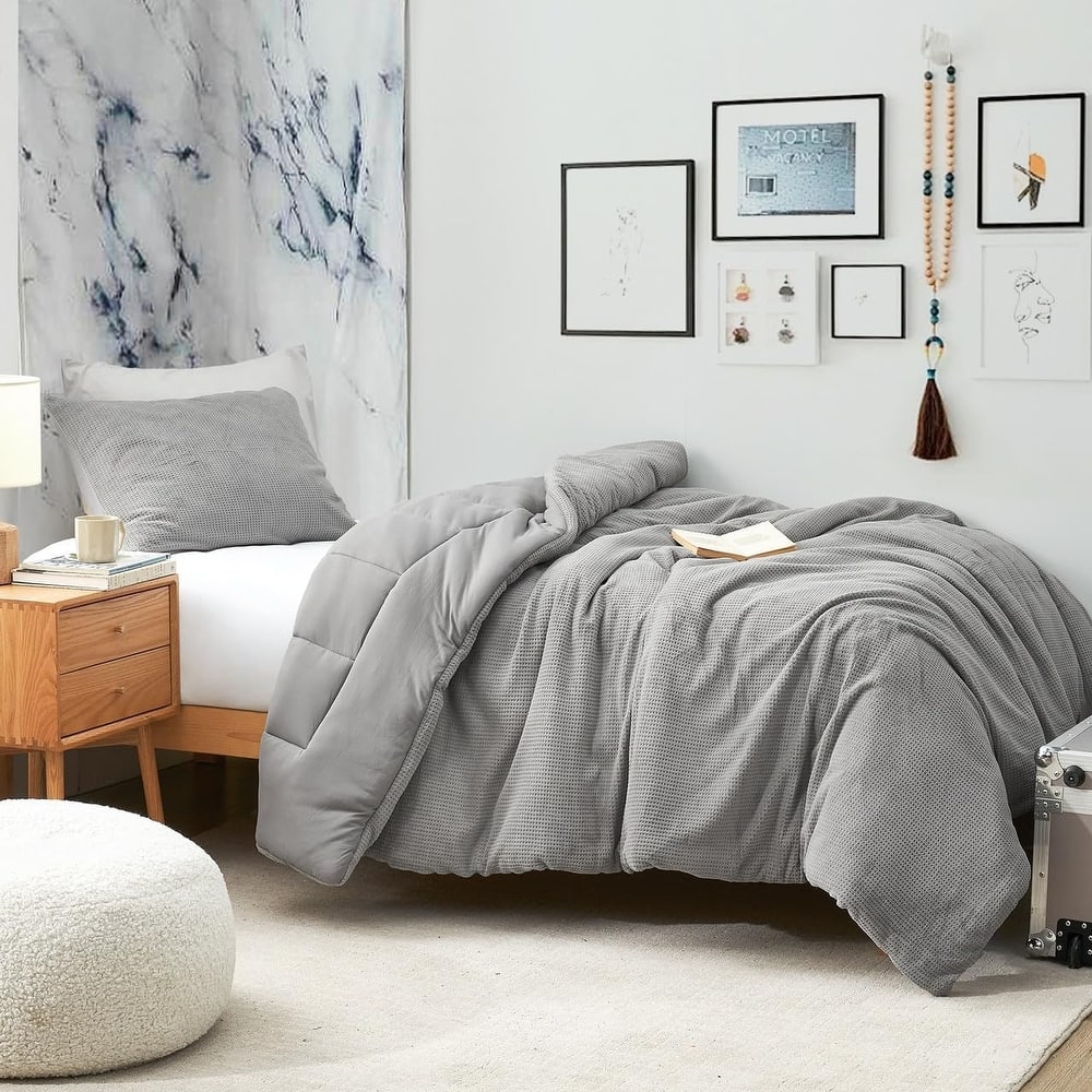 Coma-holic® - Coma Inducer® (with Butter) Oversized Comforter - Driftwood Gray