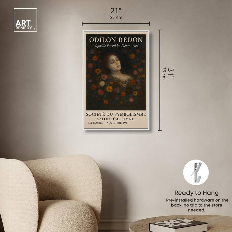 Redon's Beauty Canvas by Art Remedy