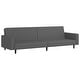preview thumbnail 13 of 25, vidaXL 2-Seater Sofa Bed Velvet