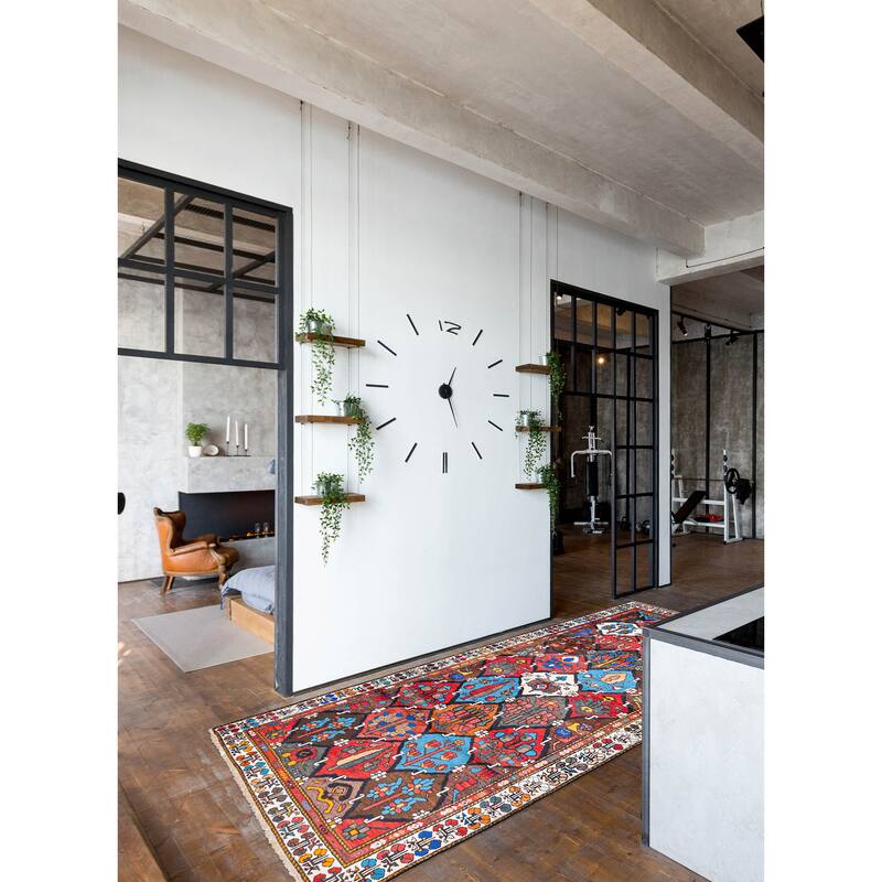 ECARPETGALLERY Hand-knotted Konya Anatolian Red Wool Rug - 4'8 x 11'7