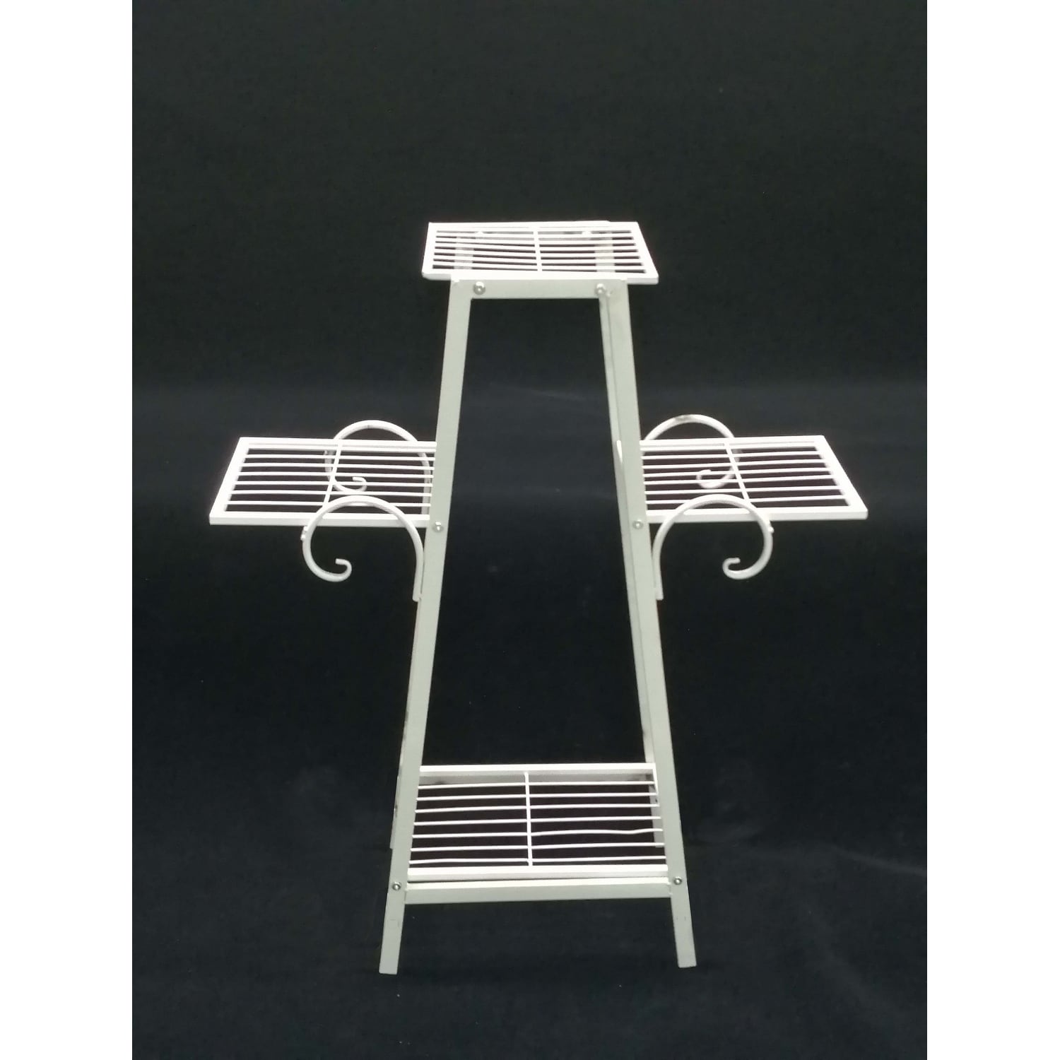 Hi Line Gift 3 Tier Plant Stand White On Sale Overstock 32308588 +2 colors | 3 sizesavailable in 2 colors and 3 sizes. overstock com