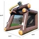 preview thumbnail 6 of 5, XJUMP Inflatable Axe Throwing Target Game with Air Blower and Foam Axes, Commercial Grade Rental, Lightweight, Outdoor Play