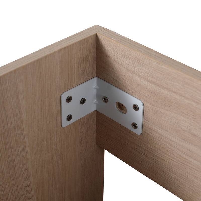 Eco-Friendly 36-Inch Bathroom Cabinet with Scratch-Resistant Finish and Quiet Soft-Close Hinges