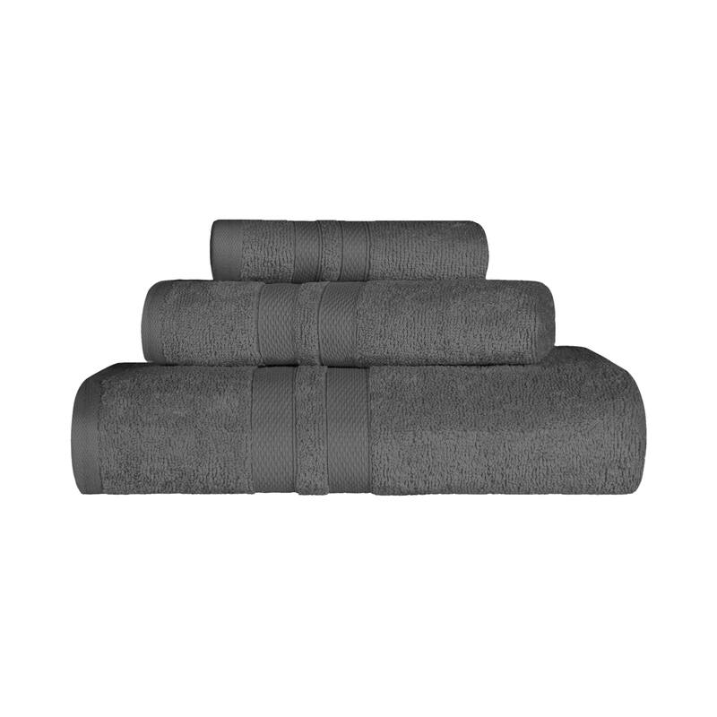 Cotton Quick-Drying 3 Piece Highly Absorbent Towel Set by Superior
