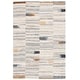 preview thumbnail 10 of 8, SAFAVIEH Handmade Ebony Bohumila Modern Wool Rug 4' x 6' - Ivory/Grey