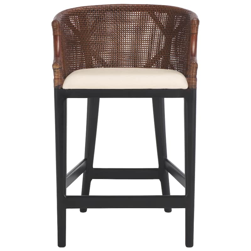SAFAVIEH Home Brando Counter Stool - 22"W x 21"D x 35"H