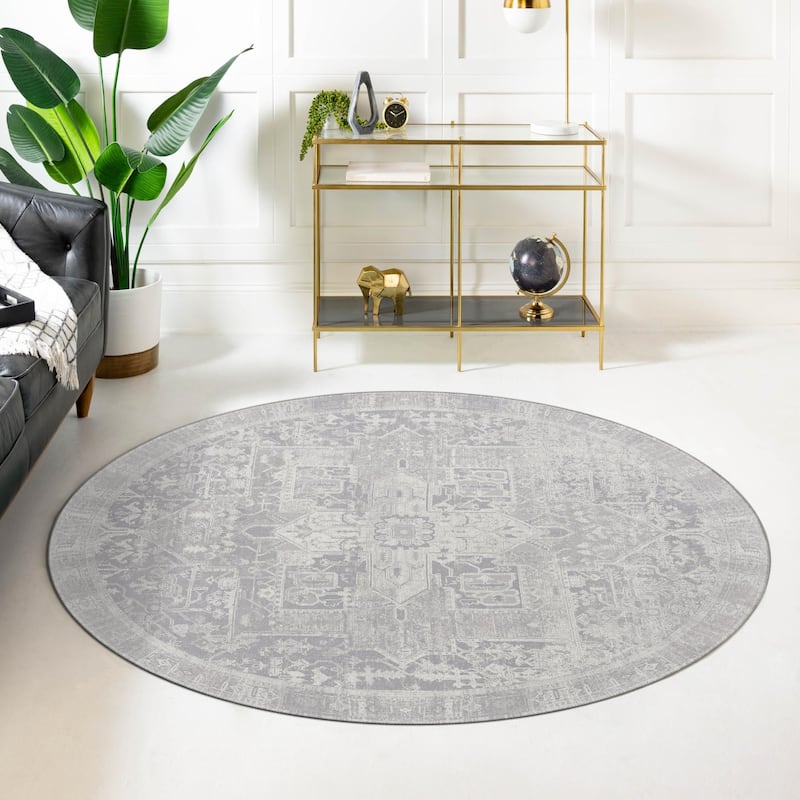 Transitional Rine Collection Area Rug