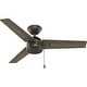 preview thumbnail 43 of 96, Hunter Cassius Outdoor Ceiling Fan, Damp Rated - Industrial, Farmhouse, Contemporary