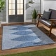 Livabliss Vivianne Modern Geometric Indoor/ Outdoor Area Rug - Bed Bath ...