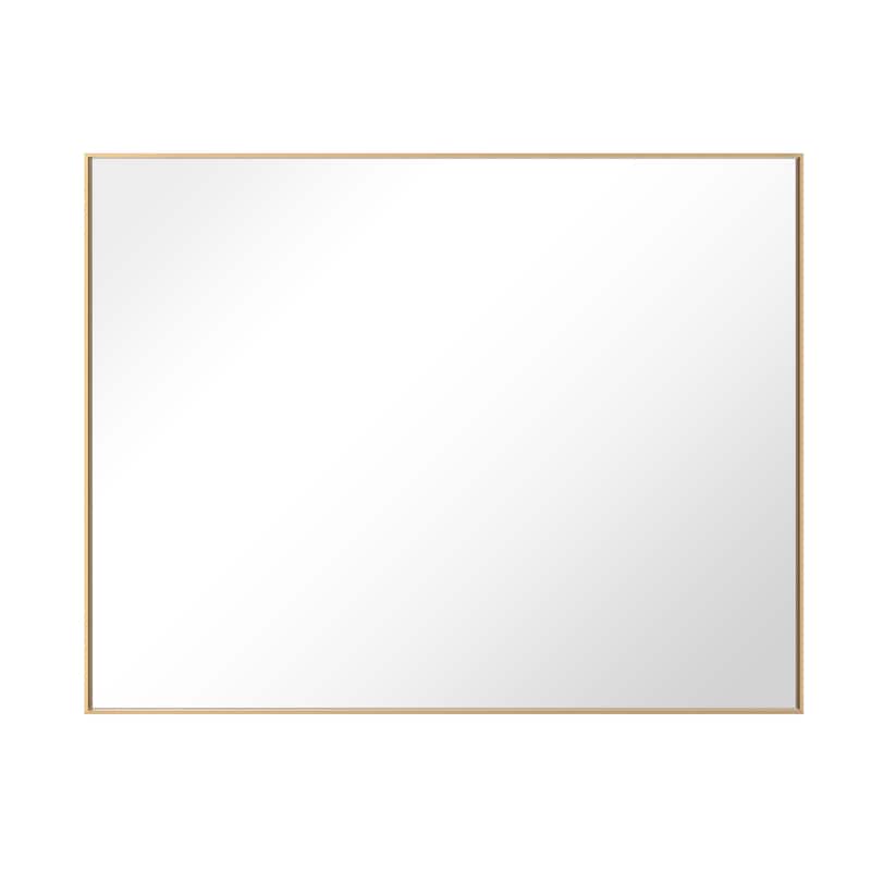 Rectangle Aluminum Framed Wall Mirror Bathroom Vanity Mirror