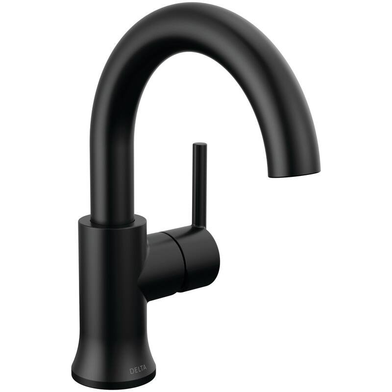 Delta 559HAR-DST Trinsic 1.2 GPM Single Hole Bathroom Faucet with Push