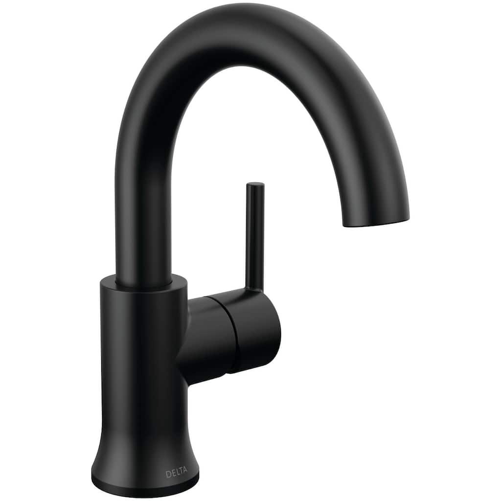 Delta 559HAR-DST Trinsic 1.2 GPM Single Hole Bathroom Faucet with Push