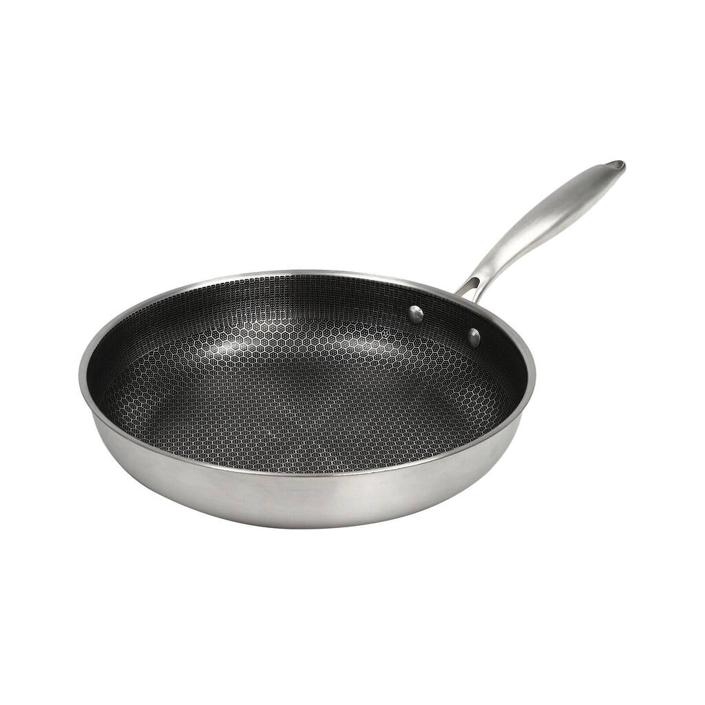 12 inch Stainless Steel Frying Pan