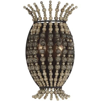 Madison 14" 2-Light Wall Sconce in English Bronze