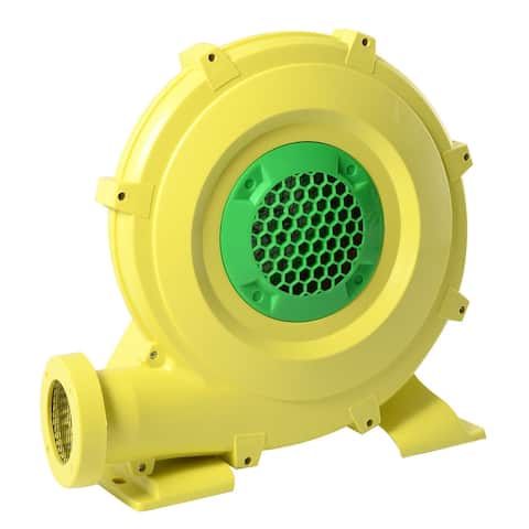 950 W 1.25 HP Air Blower Pump Fan for Inflatable Bounce House - Yellow