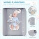 preview thumbnail 3 of 6, Adjustable Height Foldable Changing Table for Infant