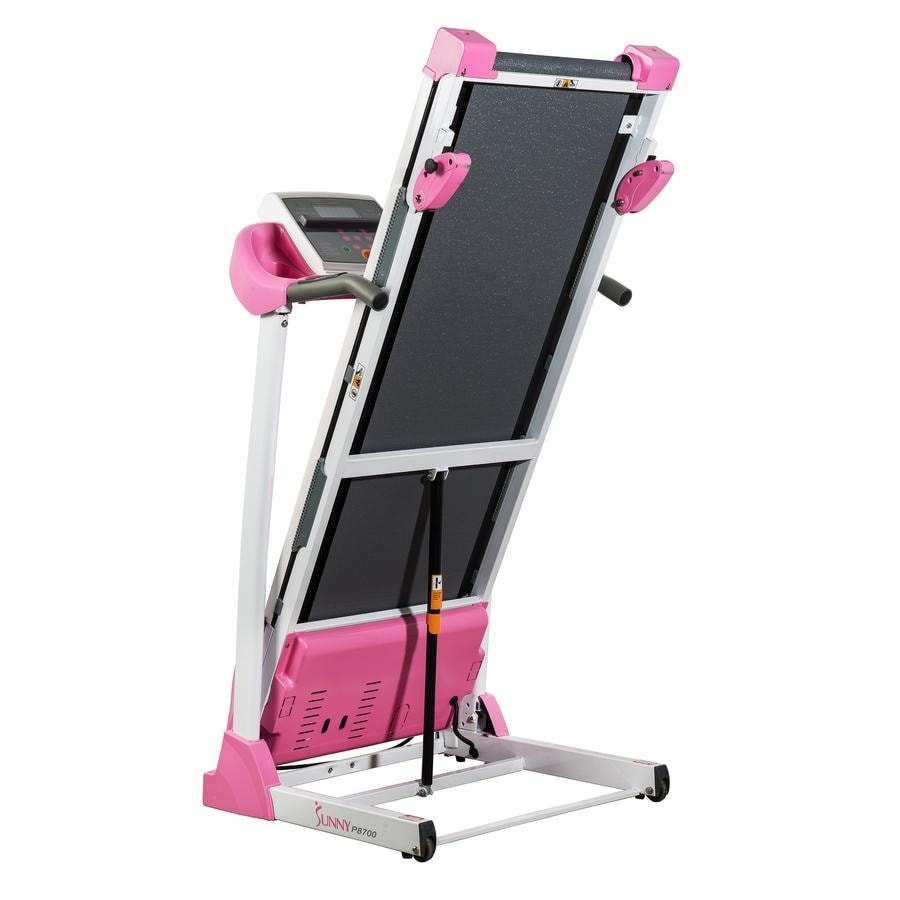 Sunny best sale pink treadmill