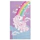 preview thumbnail 7 of 10, Hasbro My Little Pony Microfiber Beach Towel 30x60 inches - Chasing Rainbows