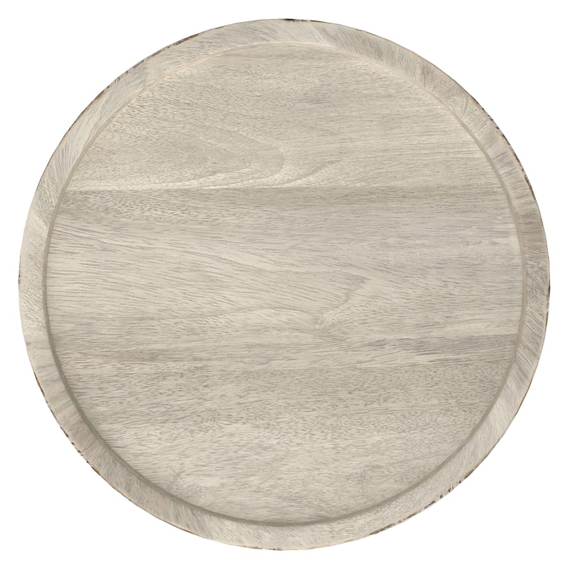 WYNDENHALL Kimball SOLID WOOD 13 inch Wide Round Contemporary Wooden Accent Table