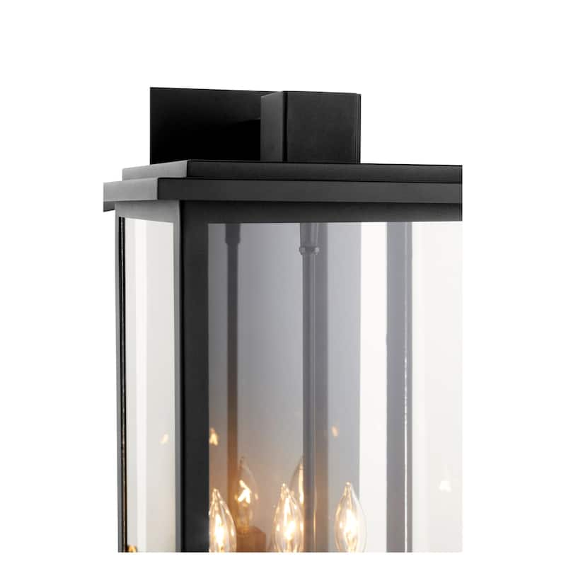 Quorum International Westerly 6 Light 30" Tall Outdoor Wall Sconce