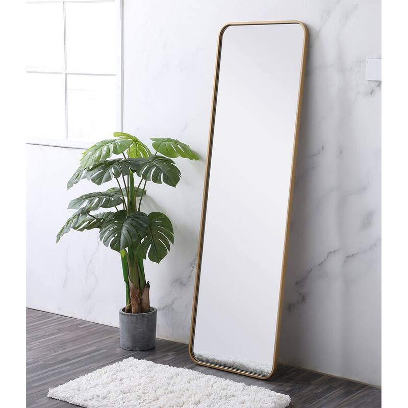 Elegant Lighting MR801860 Evermore 18" W x 60" H Rectangular Framed